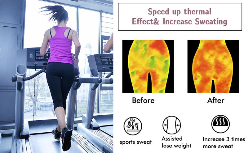 Womens Sauna Sweat Body Shaper High Waist Slimmer Tights Fitness Pants Workout Suit Slimming Waist Trainer Weight Loss Shapewear