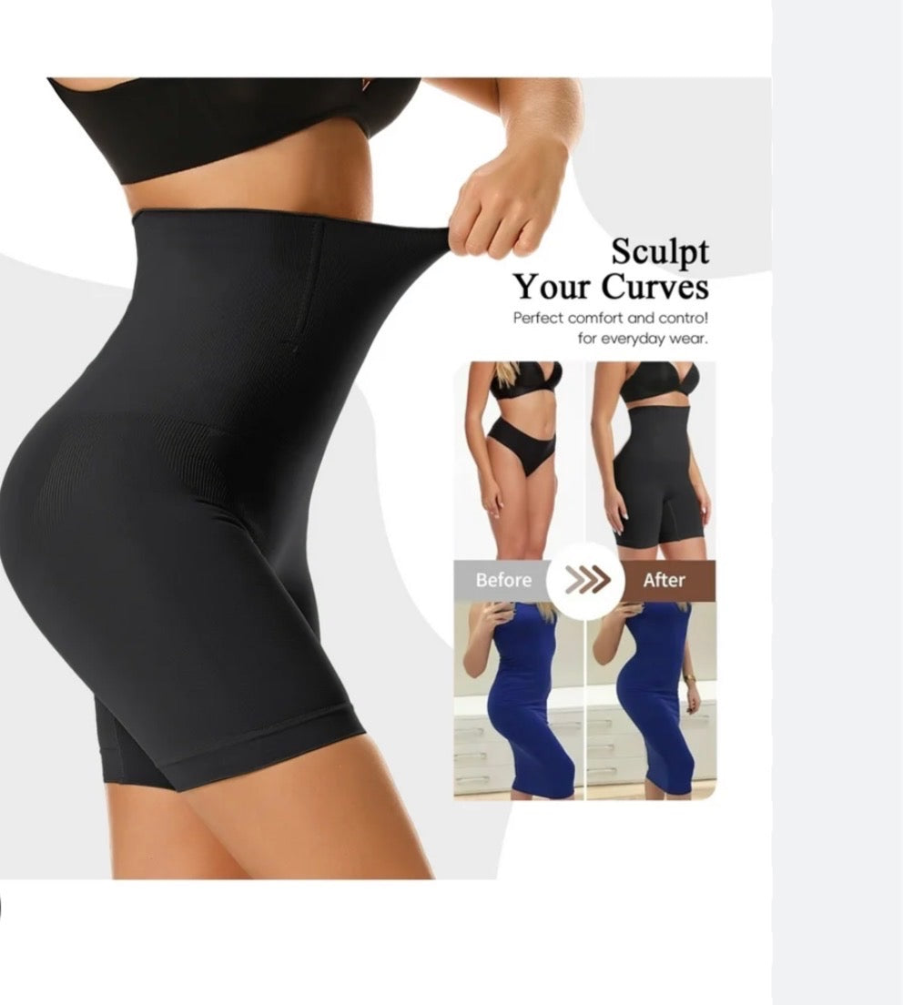 High Waist Shapewear Seamless Tummy Control Panties Butt Lifter Thigh Slimmer Body Trainer Shaper Compression Lingerie Panties for Women